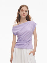 Tencel Karışımlı Kadın Omuz Açık Kadın Büzgülü Üst