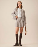 Sueña™ Haki Cepli Piliseli Mini Etek