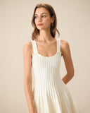 Sueña Kadın Bej Örme Kazak Elbise