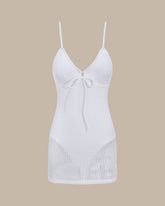 Sueña™ Bej V Yaka Tek Parça Mayo