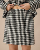 Sueña™ Siyah Yüksek Bel Düz Tüvit Etek