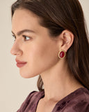 Sueña™ Retro Oval Küpe