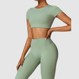 Kısa Kollu Crop Üst