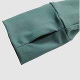 Kısa Yüksek Yaka Fermuarlı Ceket