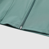 Kısa Yüksek Yaka Fermuarlı Ceket