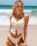 Sueña™ Beyaz Twist Tankini Mayo