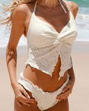 Sueña™ Beyaz Twist Tankini Mayo
