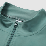 Kısa Yüksek Yaka Fermuarlı Ceket