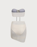 Sueña™ Bej Straplez Bikini Takımı