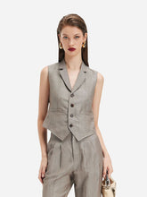 Fransız Yün Keten Yelek