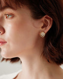 Sueña™ Altın Opal Küpe