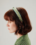 Sueña™ Yeşil Çiçekli Saç Bandı