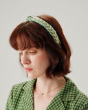 Sueña™ Yeşil Çiçekli Saç Bandı