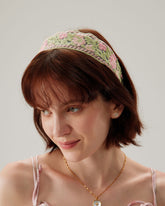 Sueña™ Pembe Çiçekli Saç Bandı