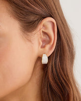 Sueña™ Gümüş Metal Küpe