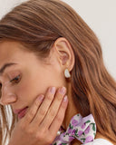 Sueña™ Gümüş Metal Küpe