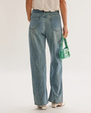 Sueña™ Dantel Trim Düz Kot