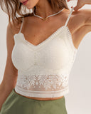 Sueña™ Beyaz File Jakarlı Büstiyer