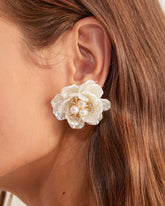 Sueña™ Beyaz İnci Küpe