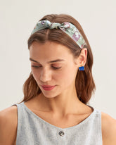 Sueña™ Mavi Çiçekli Saç Bandı