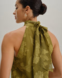 Sueña™ Yeşil Çiçekli Kaplumbağa Yakalı Atlet