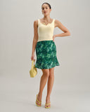 Sueña™ Yeşil Çiçekli Denizkızı Etek