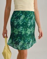 Sueña™ Yeşil Çiçekli Denizkızı Etek