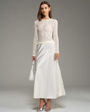 Bej Elastik Bel Doğal Belli Denizkızı Etek