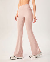 Sueña™ Pembe Yüksek Bel Şık Tayt