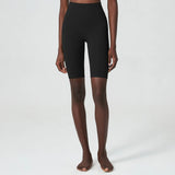 Yüksek Bel Biker Şortu