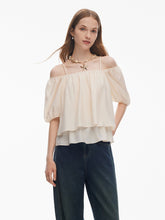 Asetat Karışımlı Dönüştürülebilir Yaka Kadın Volanlı Etek Üstü