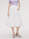 %100 Pamuklu Balon Etek Kadın Eteği