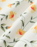 Sueña™ Sarı Çiçekli Kontrast Bikini Takımı