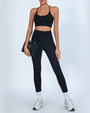 Sueña™ Siyah Yüksek Streç Yoga Taytı