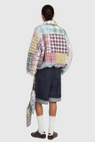 Aerfen Grid Deconstruct Multi Pamuklu Ceket