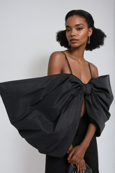 Agot Fiyonklu Spagetti Dantelli Üst