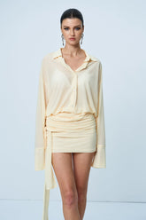 Anik Ruch File Mini Elbise