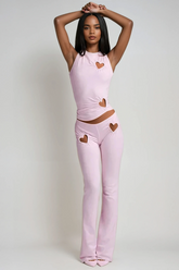 Aragon Love Kolsuz tayt Takımı Pembe