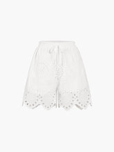 Yüksek Belli Kısa Pamuklu Şort