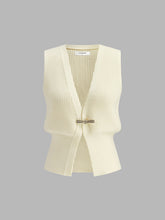 Şık Metal Kısmı Sıkan Yelek