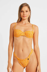 Sueña™ Georgia Büzgülü Destekli Üst / Mimosa (Son İndirim)