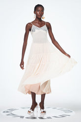 Baadur Payetli File Ruch Uzun Elbise