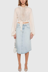 Balder Kürk Deconstruct Kayısı Bağcıklı Üst