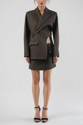 Beck Deconstruct Uzun Kollu Blazer