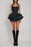 Berkeley Ruffle Mini Elbise