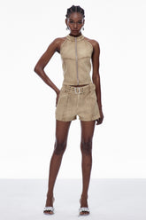 Caramia Kolsuz Tokalı Kot Pantolon Takımı