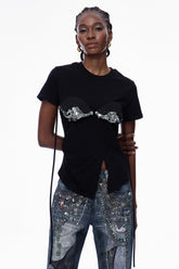 Carlman Payetli Tişört