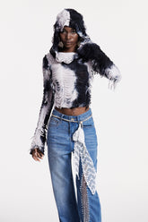 Christabelle Kesikli Tie Dye Üst