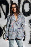 Elijah Grid Graffiti Dalma Blazer