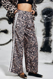 Emmett Leopar Çizgili Deconstruct Pantolon